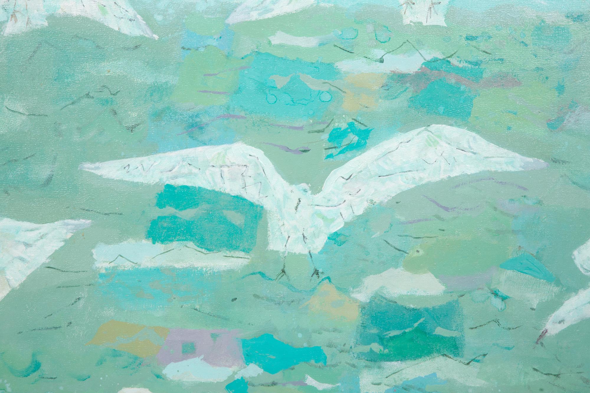 Seagulls (a pair), 1964