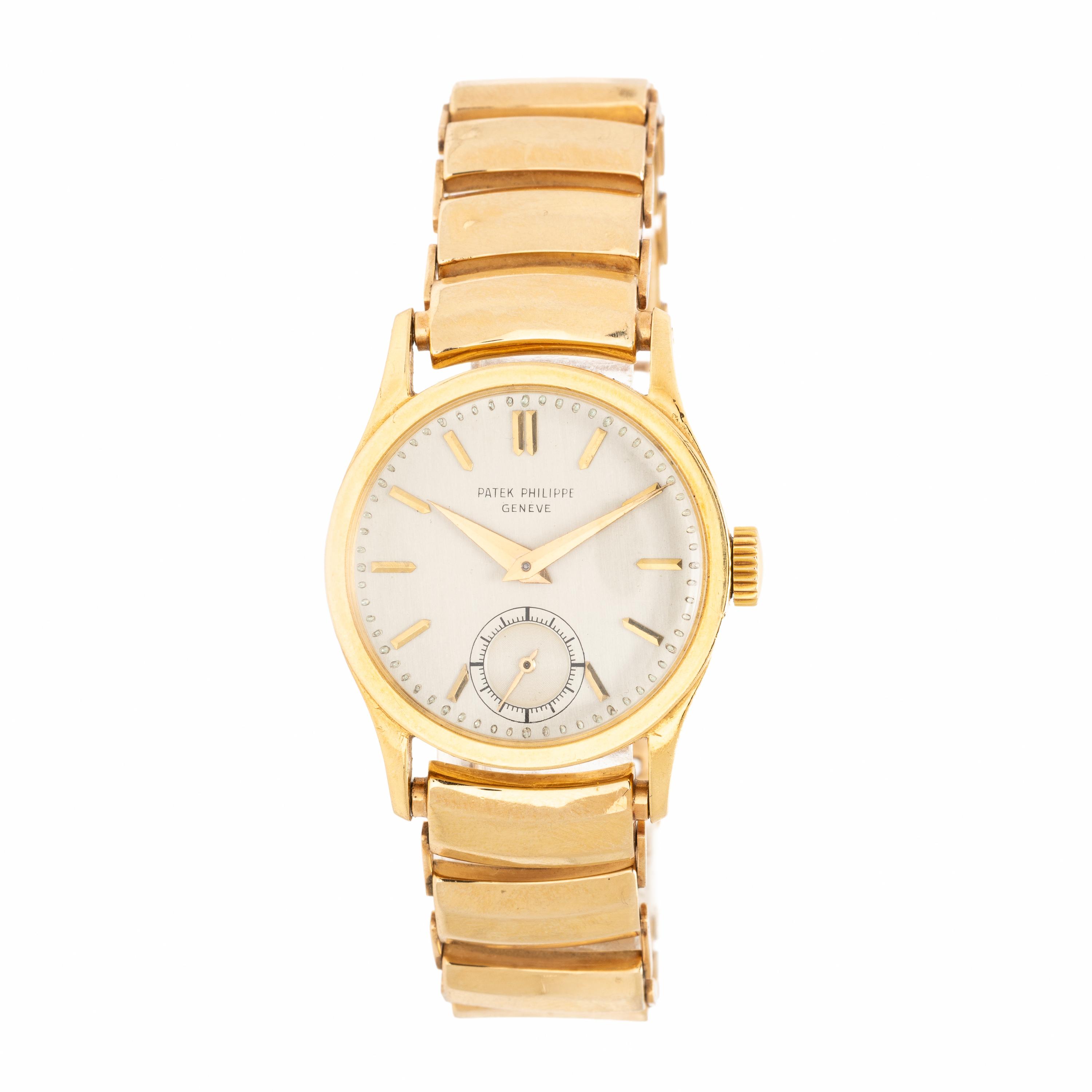 Patek Philippe, Ref. 96J, 18K Yellow Gold 'Calatrava' Watch