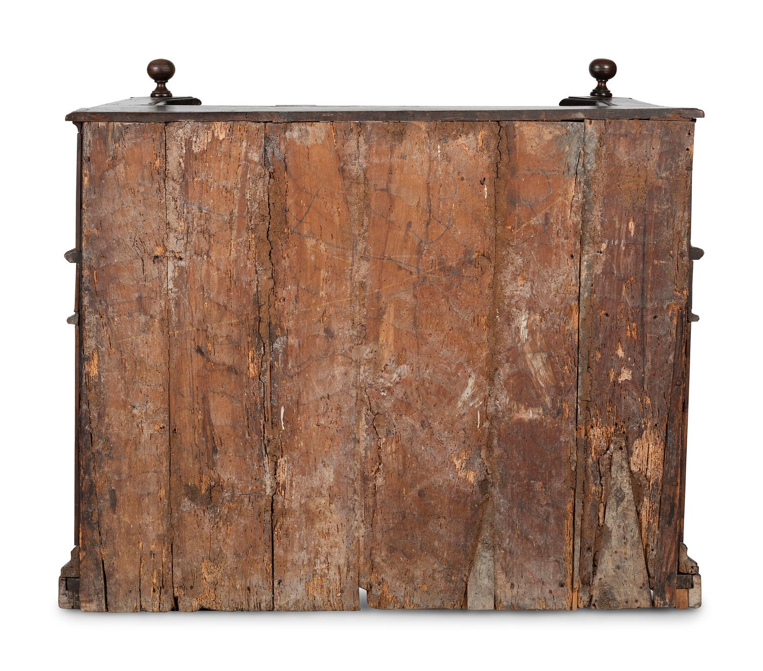 An Italian Baroque Style Walnut Desk