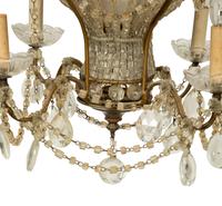 An Italian Beaded Balloon-Form Chandelier