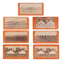 [CIVIL WAR]. 30 immediate post-war stereoviews of Gettysburg, many by TIPTON.
