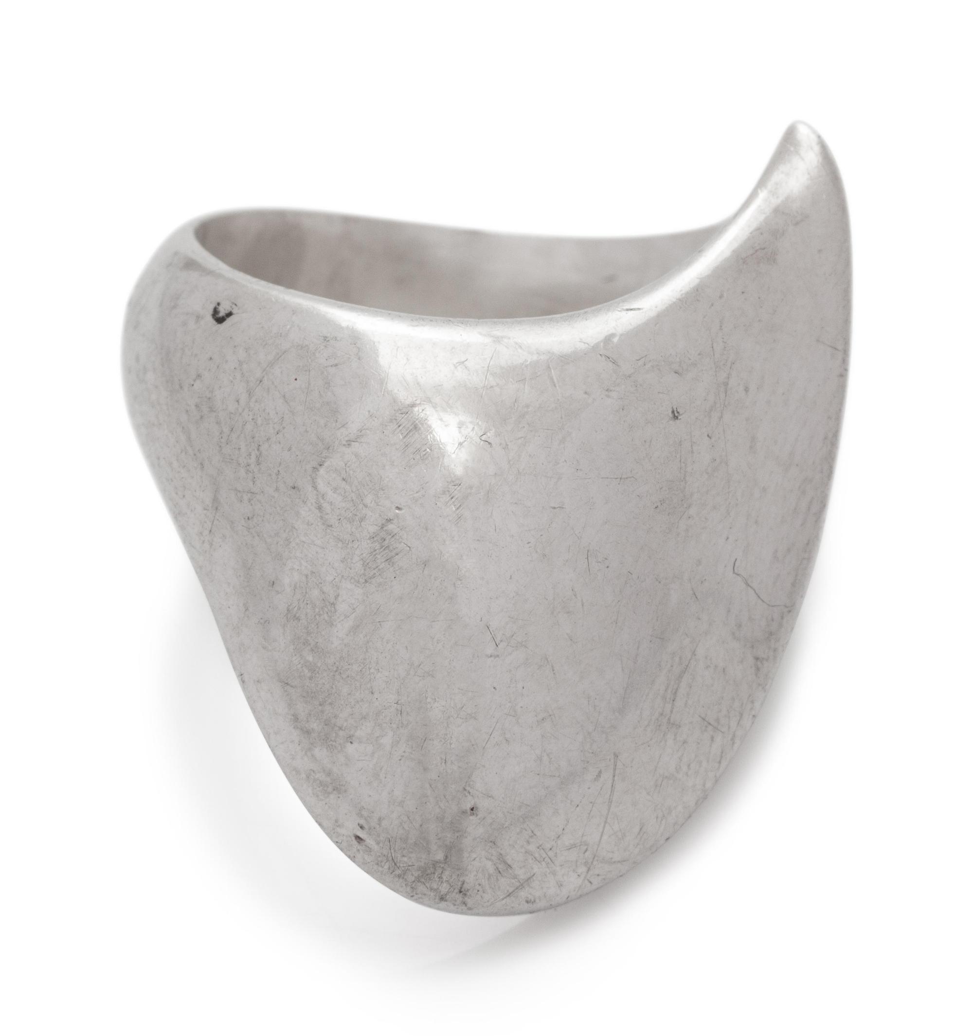 GEORG JENSEN, NANNA DITZEL, MODERNIST SILVER RING