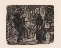 Zehn Original radierungen (complete portfolio of 10 in original pasteboard portfolio), 1892-1931