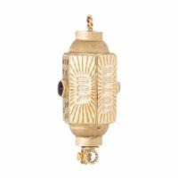 Marie Lichtenberg, 'Love You', Yellow Gold and Multigem Locket Pendant