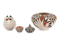 Collection of Acoma Pottery