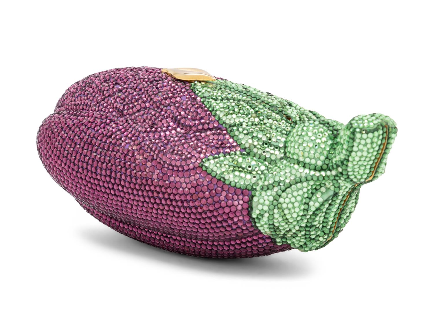 Judith Leiber, Eggplant Miniaudière