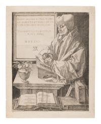 [Prints] Durer, Albrecht. Erasmus of Rotterdam