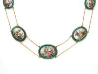 VICTORIAN, MICROMOSAIC NECKLACE