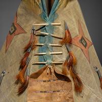 Plains Painted Model Tipi
