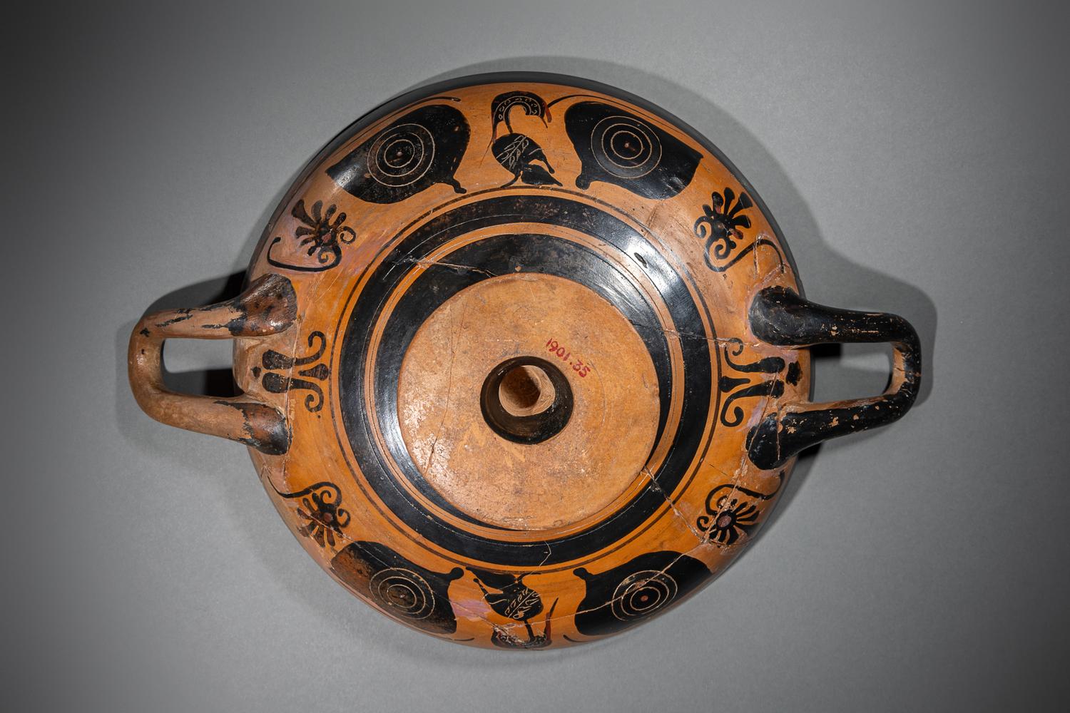 An Attic Black-Figured Eye Cup