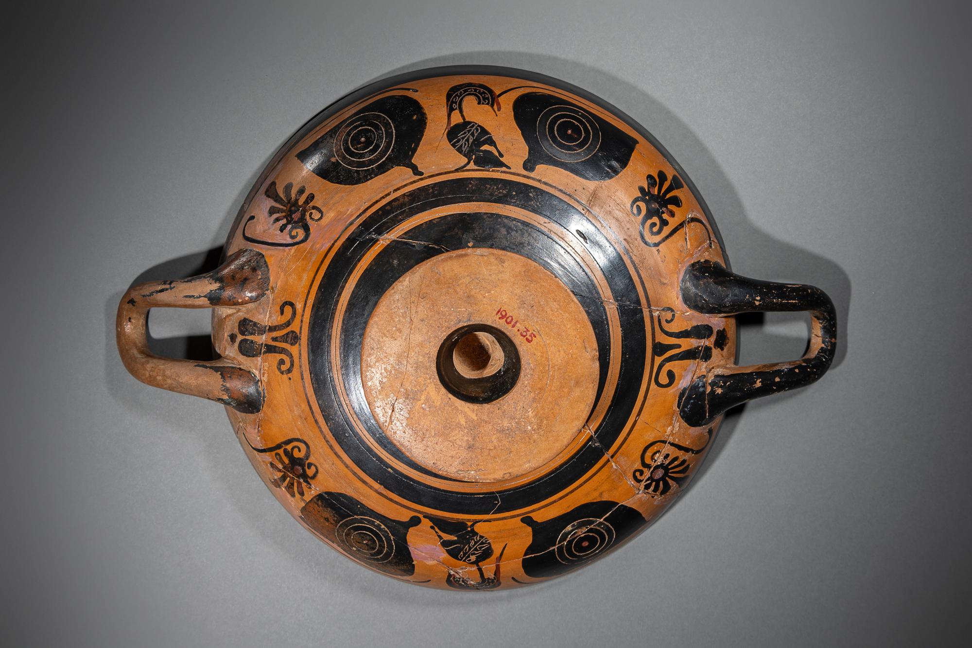 An Attic Black-Figured Eye Cup