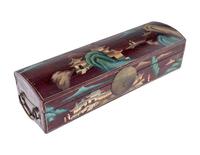 Two Chinese Lacquered Boxes
