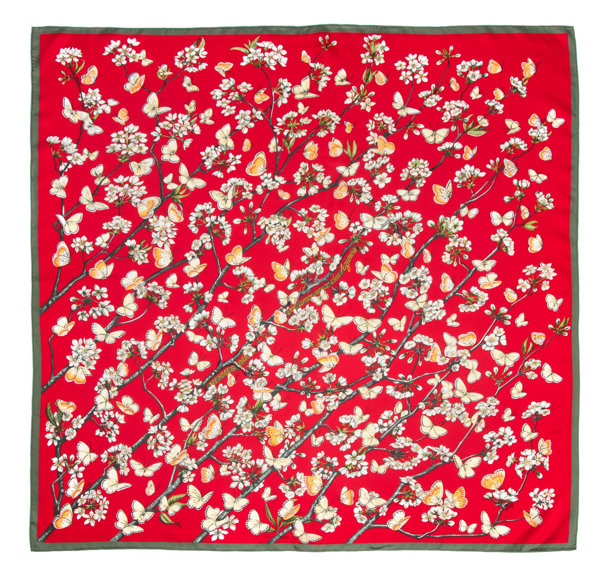 An Hermes 90cm Silk Scarf, 36"x36".