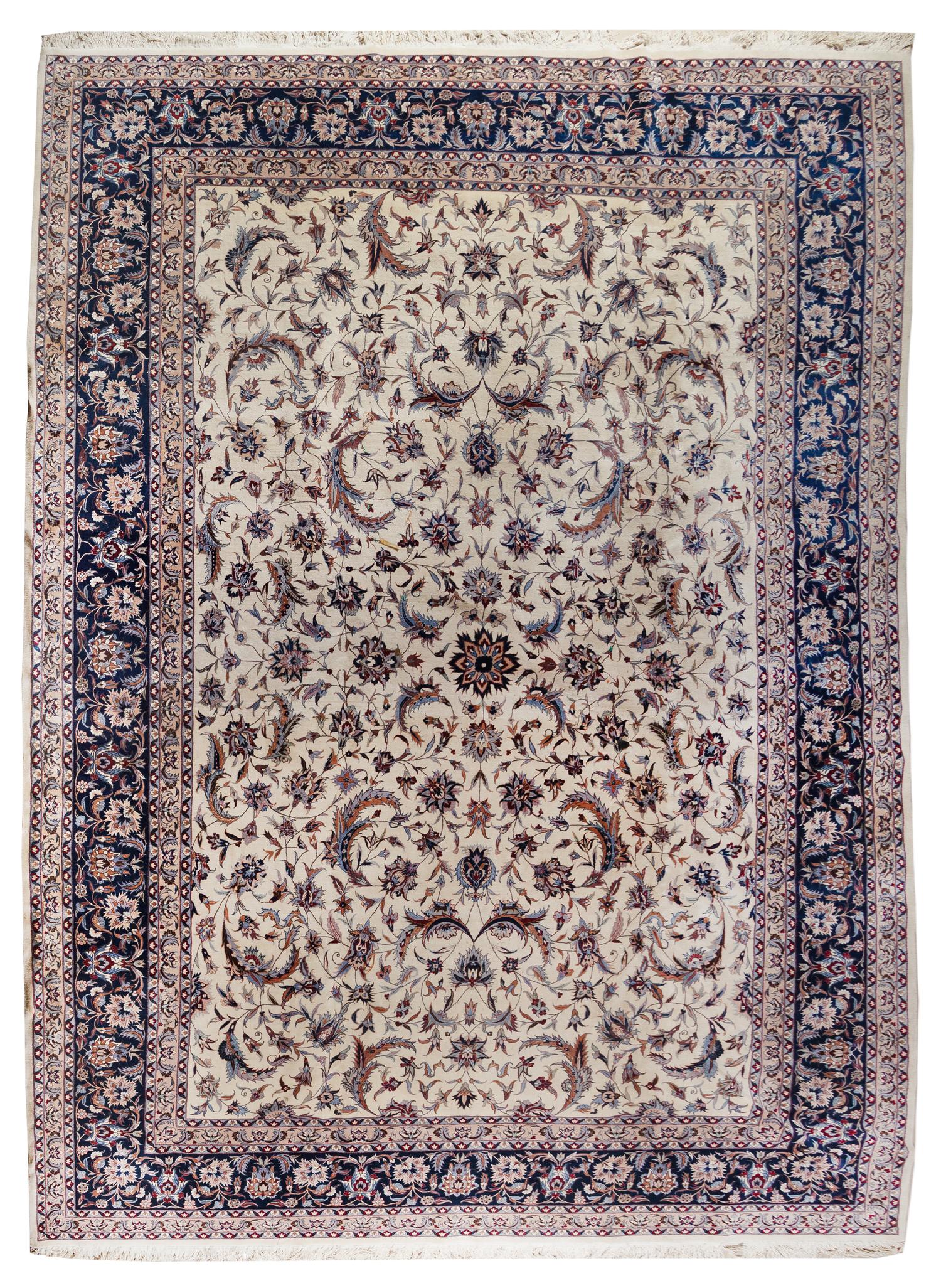 A Nain Wool Rug 14 feet 2 inches x 10 feet 3 inches. — 20TH CENTURY