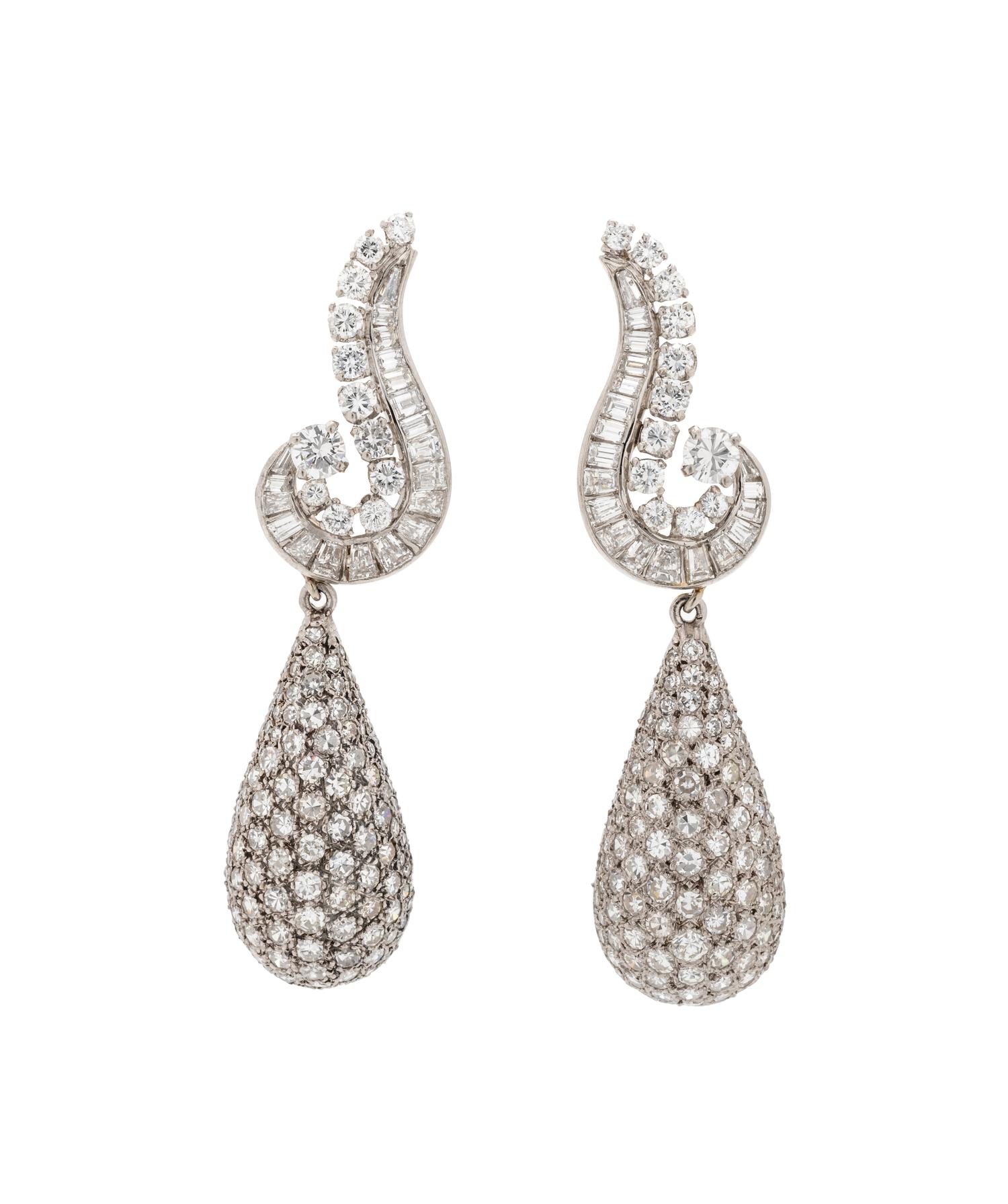 DIAMOND CONVERTIBLE EARCLIPS