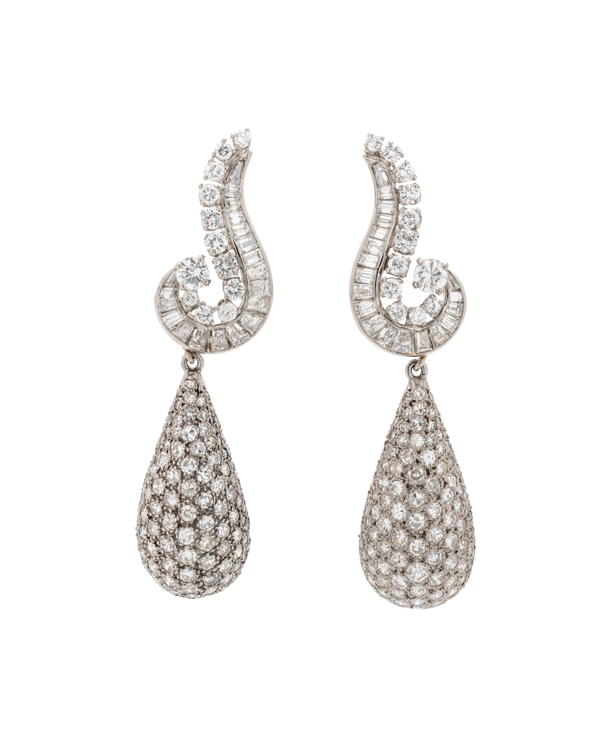 DIAMOND CONVERTIBLE EARCLIPS