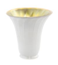 A Steuben Calcite Glass Shade Height 5 inches.