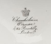 A Pair of Chamberlain Worcester Porcelain Fruit Coolers