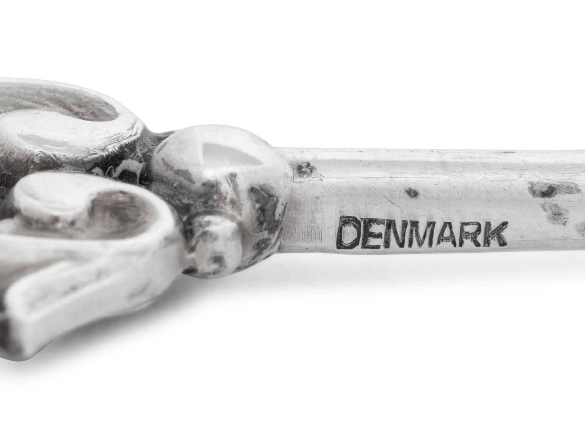 A Georg Jensen Silver Cigarette Holder