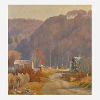 Daniel Garber (American, 1880–1958) Lower Black Eddy (Byram Road or Road to Byram)