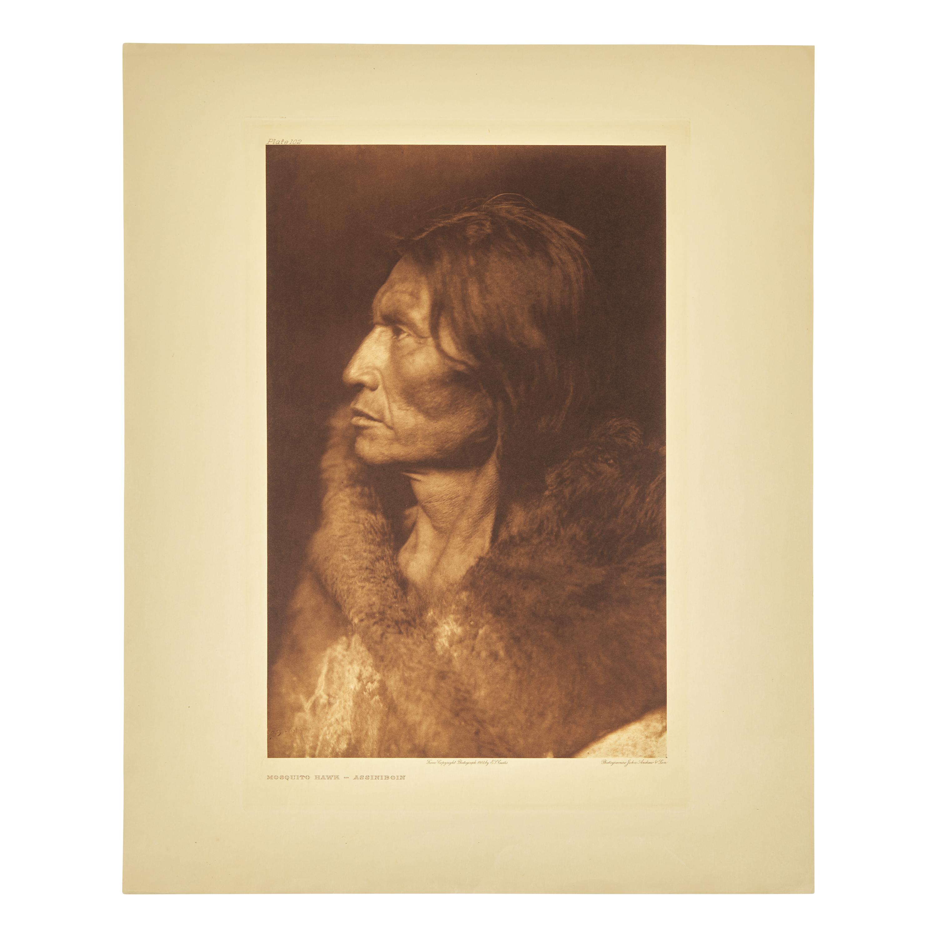 Edward Curtis (American, 1868-1952) — Mosquito Hawk - Assinboin Plate 102