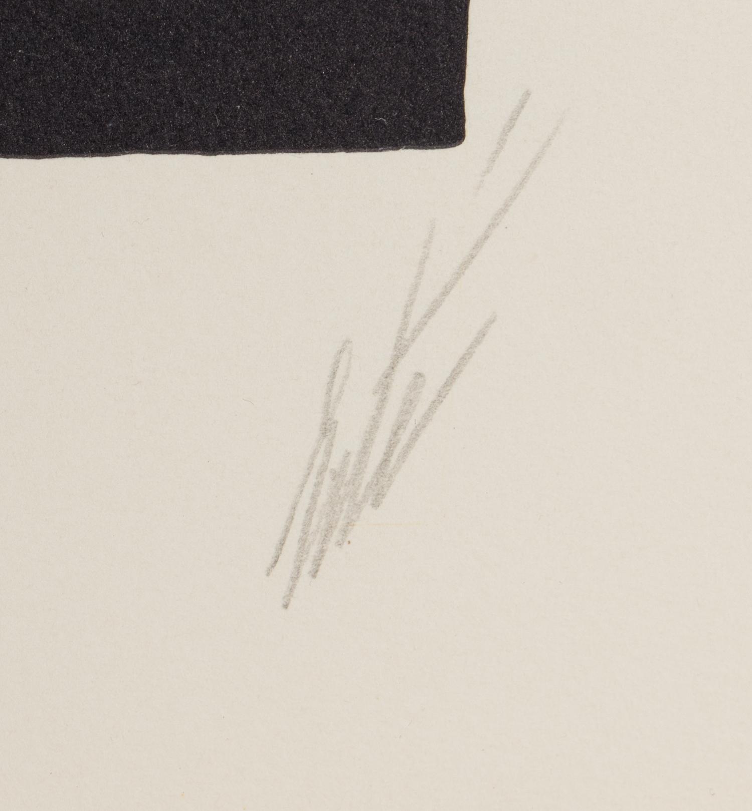 Six Alphabet Lithographs