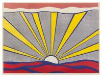 Roy Lichtenstein, (American, 1923-1997), Sunrise, 1965
