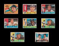 A Group of Over 400 Assorted 1960 Topps Baseball Cards Including Carl Yastrzemski Rookie and Multiple Hall of Famers