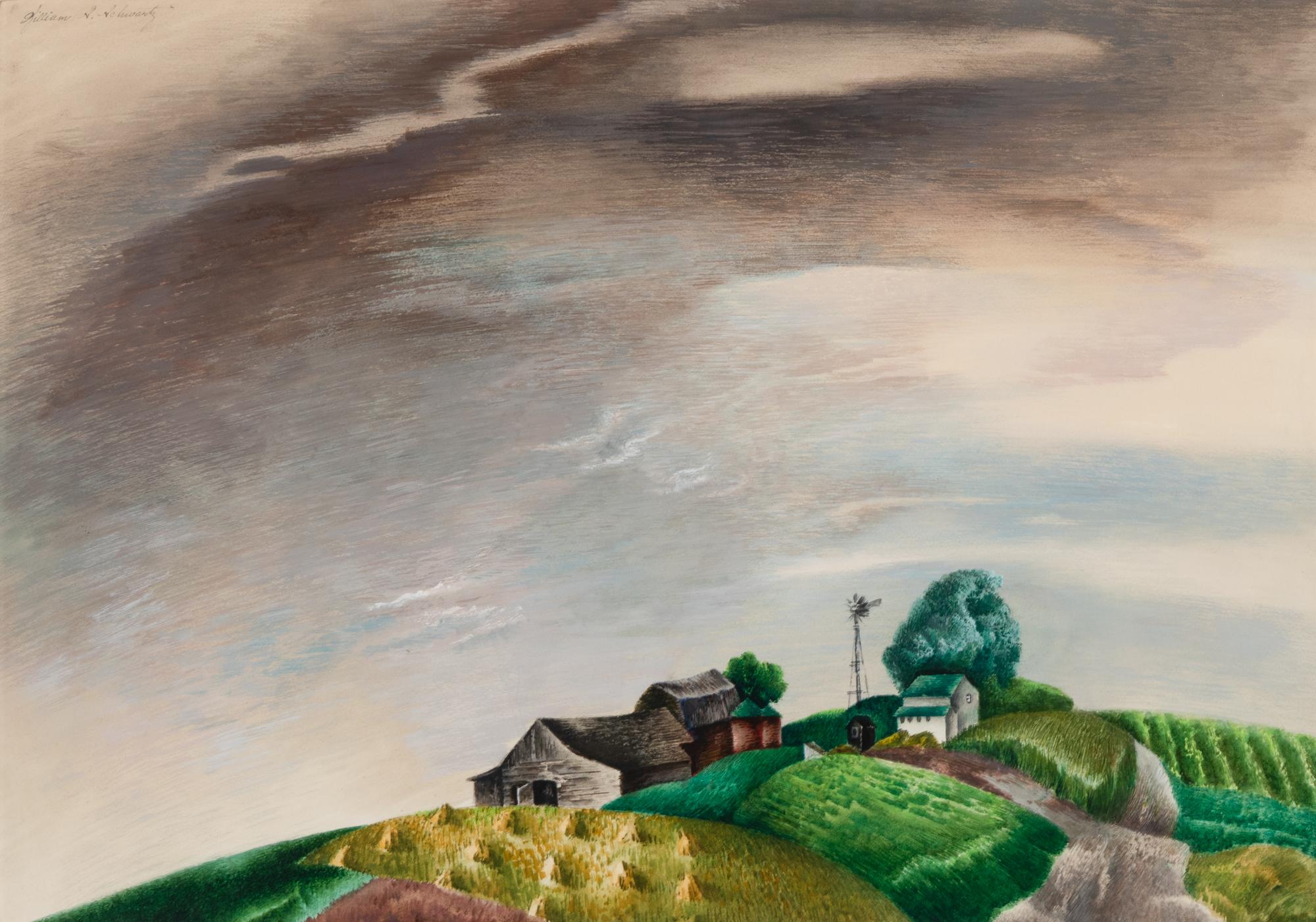 Farm on a Hilltop