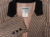 Chanel, Black & Pink Tweed Blazer