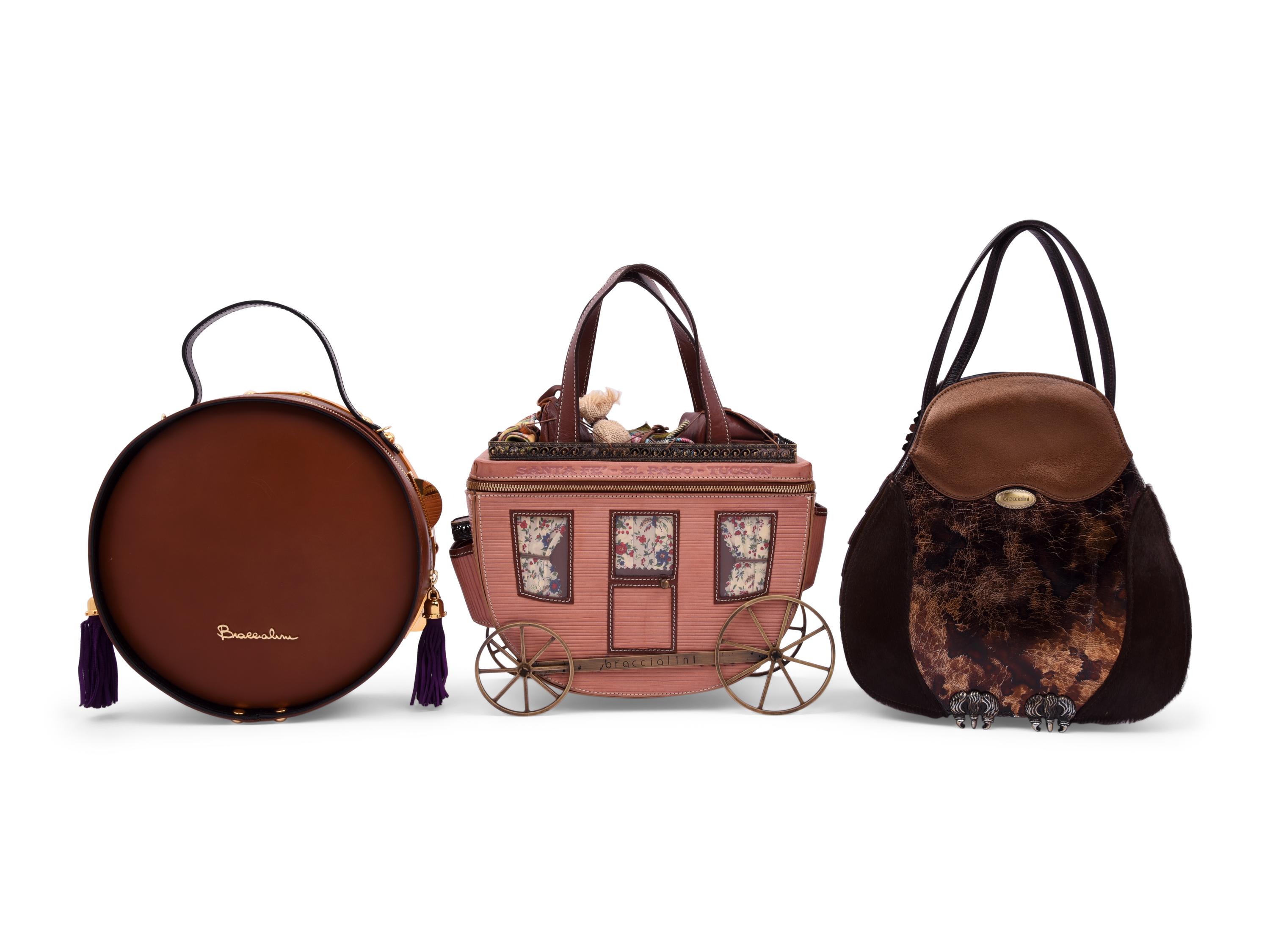 Three Braccialini Novelty Bags, 2003-2012