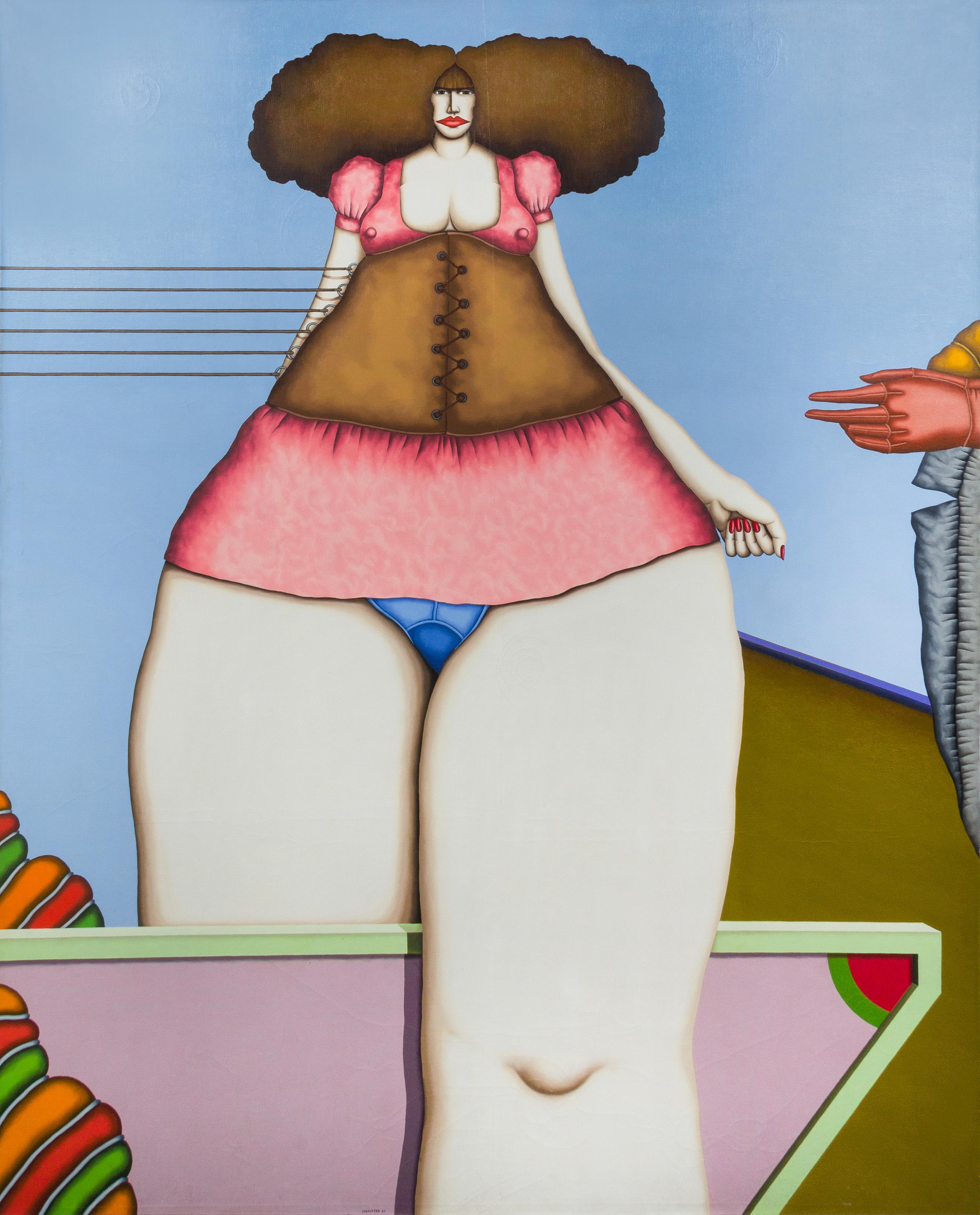 Untitled (Mini Skirt Woman), 1969