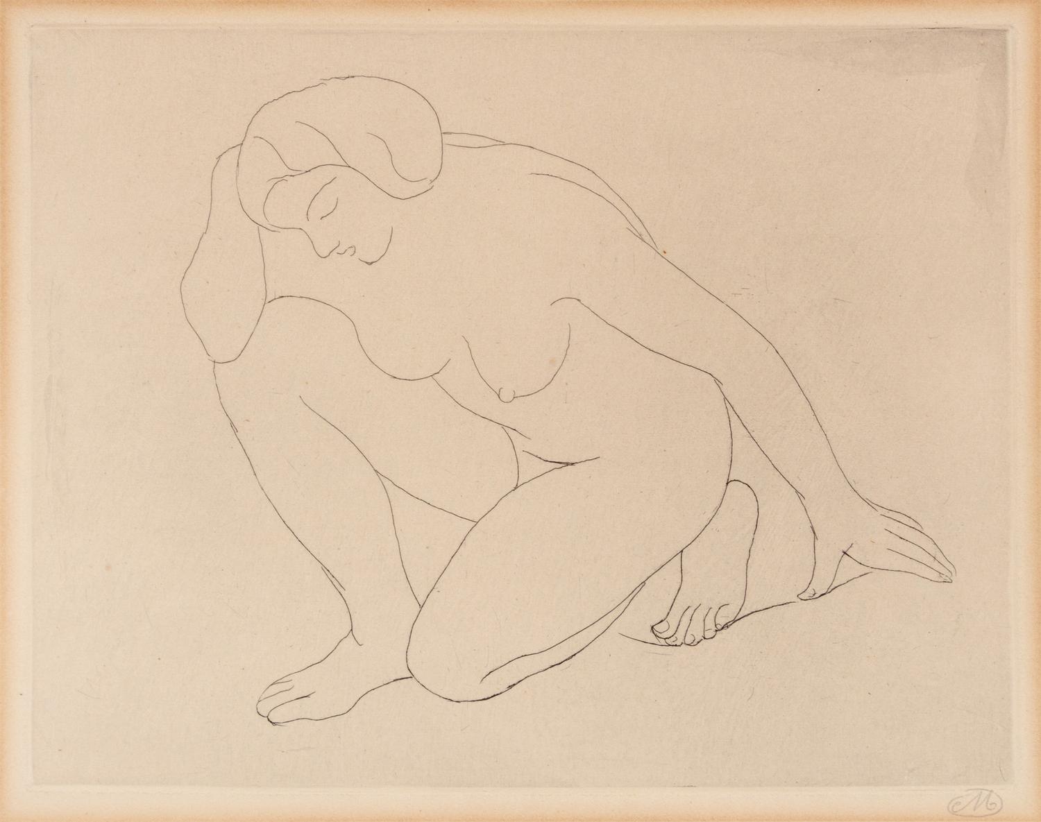Crouching Woman