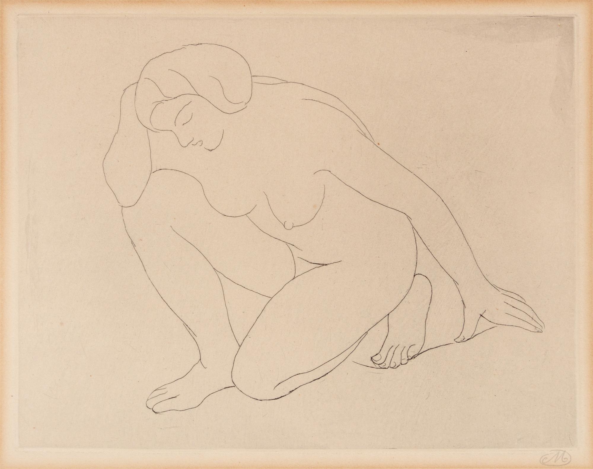 Crouching Woman