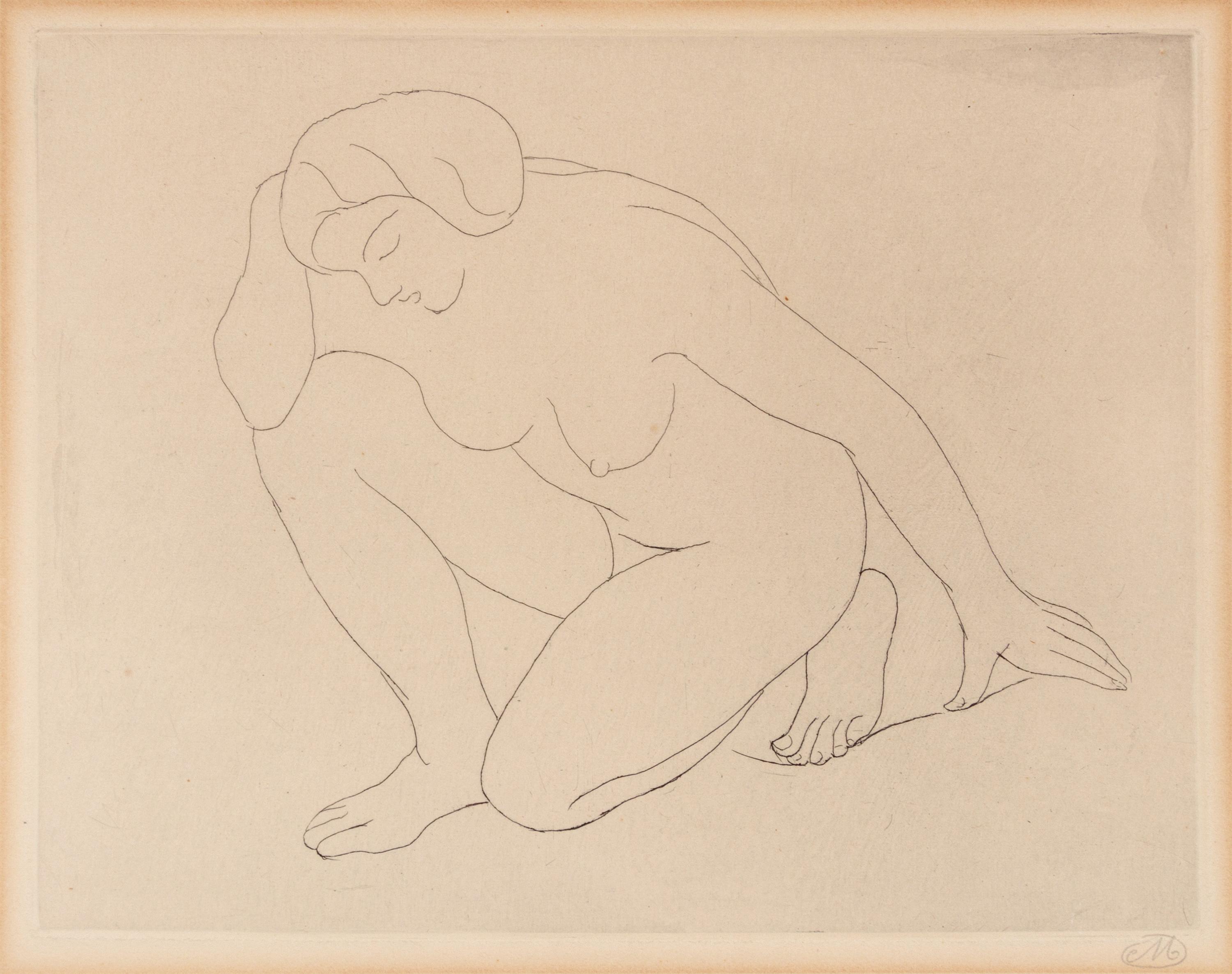 Crouching Woman