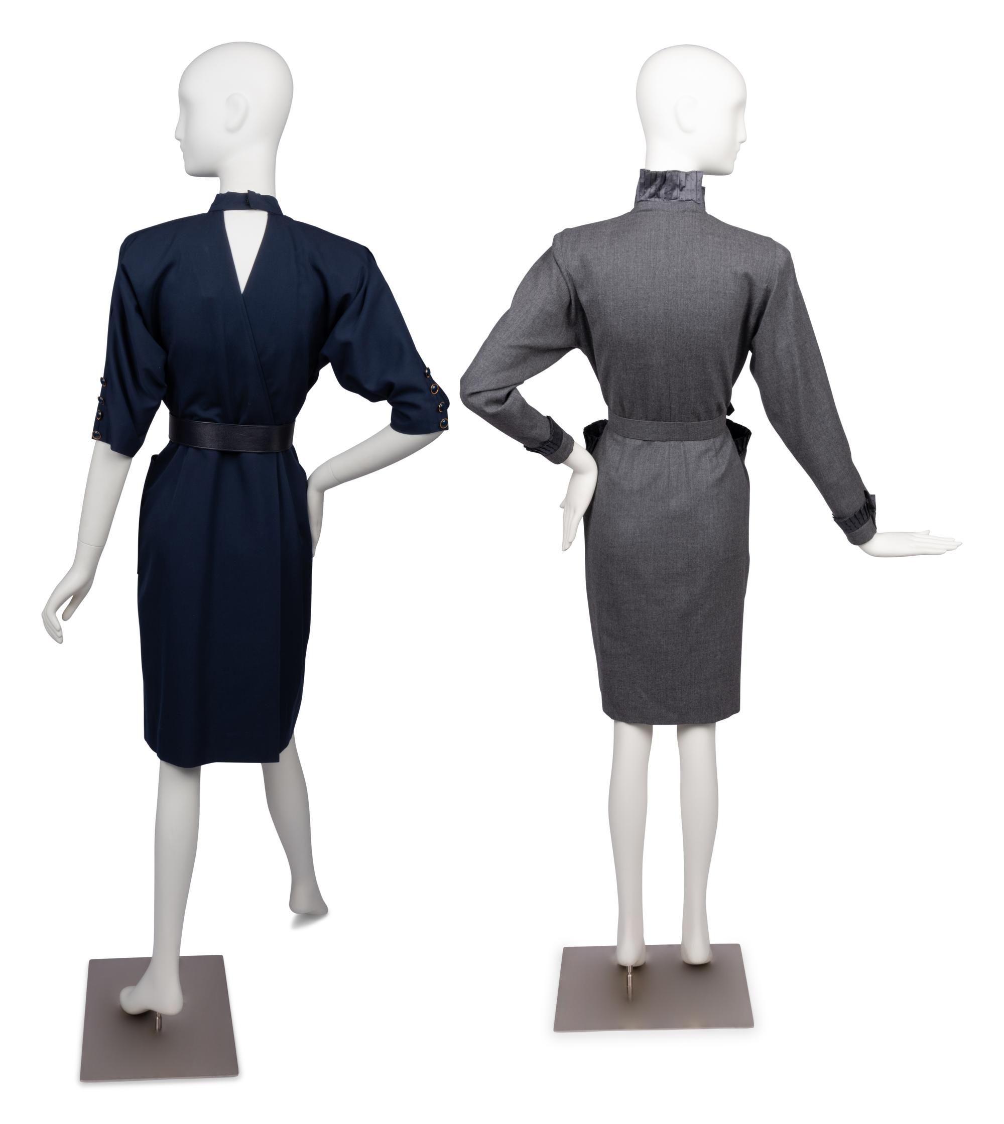 Two Nina Ricci Dresses, 1980s