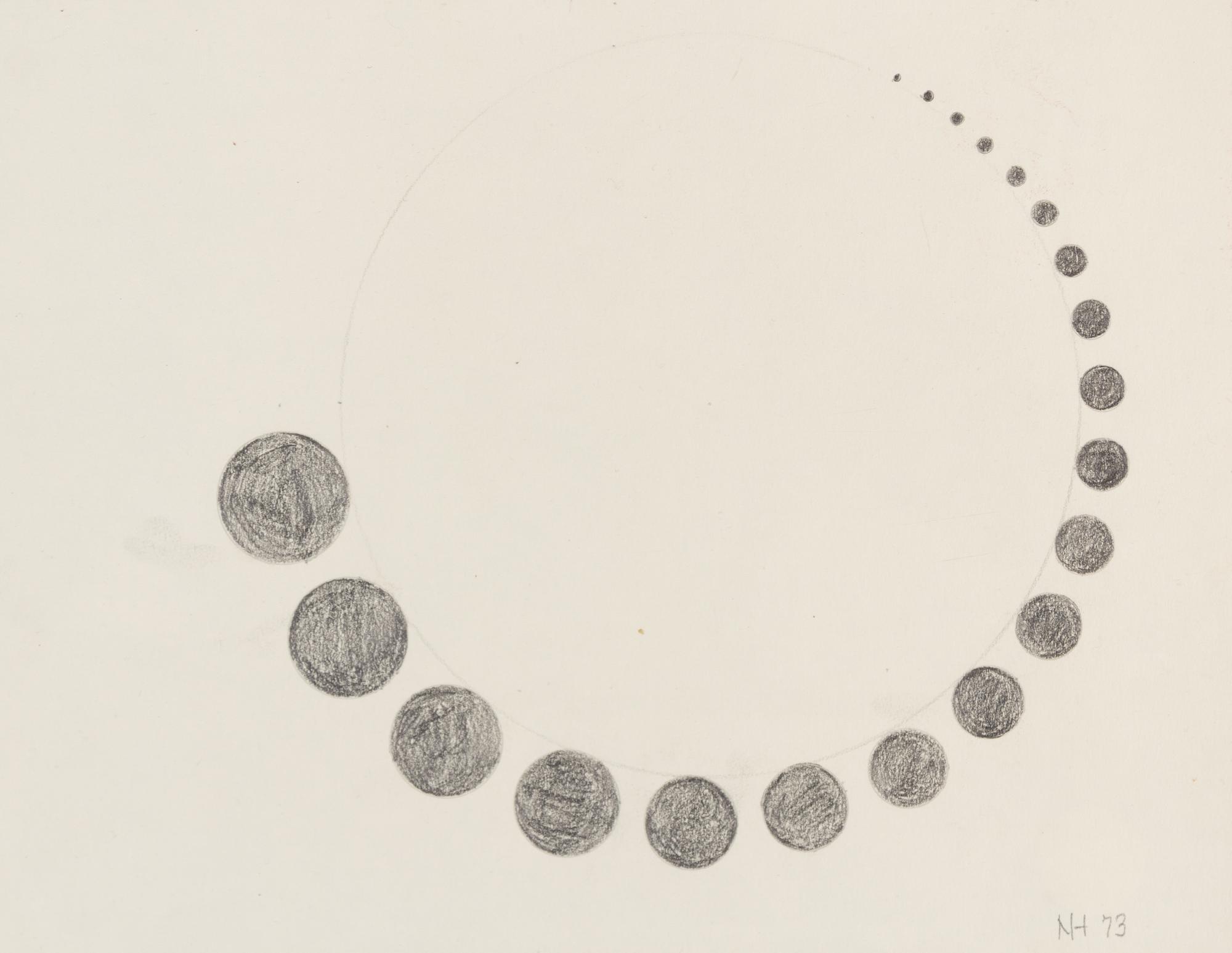 Nancy Holt, (American, 1938-2014), Untitled (Waning Sphere), 1973