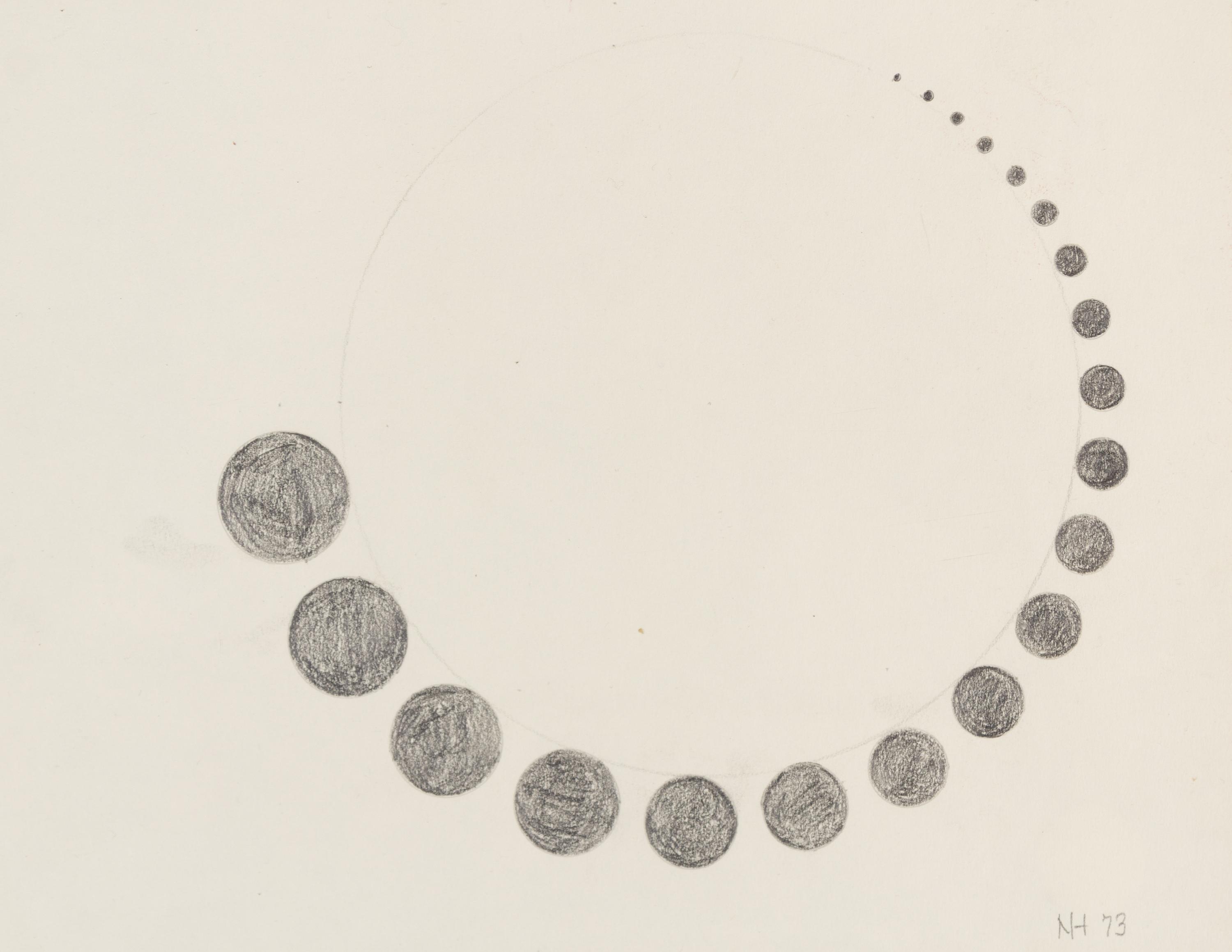 Nancy Holt, (American, 1938-2014), Untitled (Waning Sphere), 1973