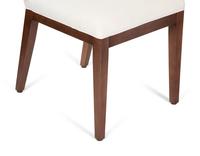 Six Modern Wood and Upholstered Dining Chairs — 20TH CENTURY