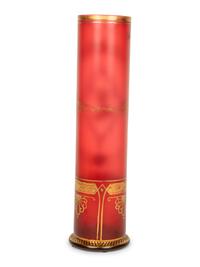 Seven Bohemian and Continental Ruby Glass Articles — EARLY 20TH CENTURY