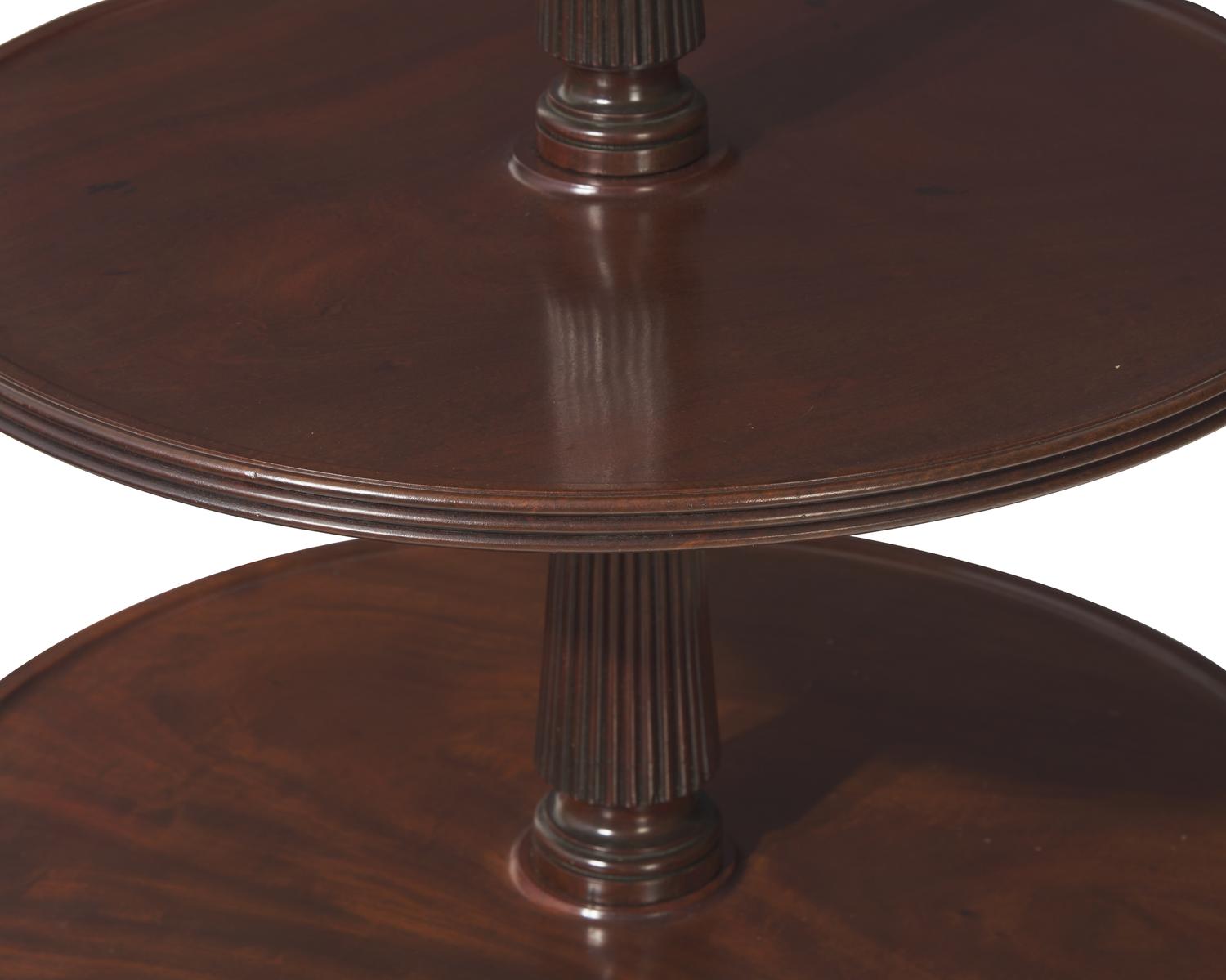 A Fine Regency Carved Mahogany Dumbwaiter, Circa 1820