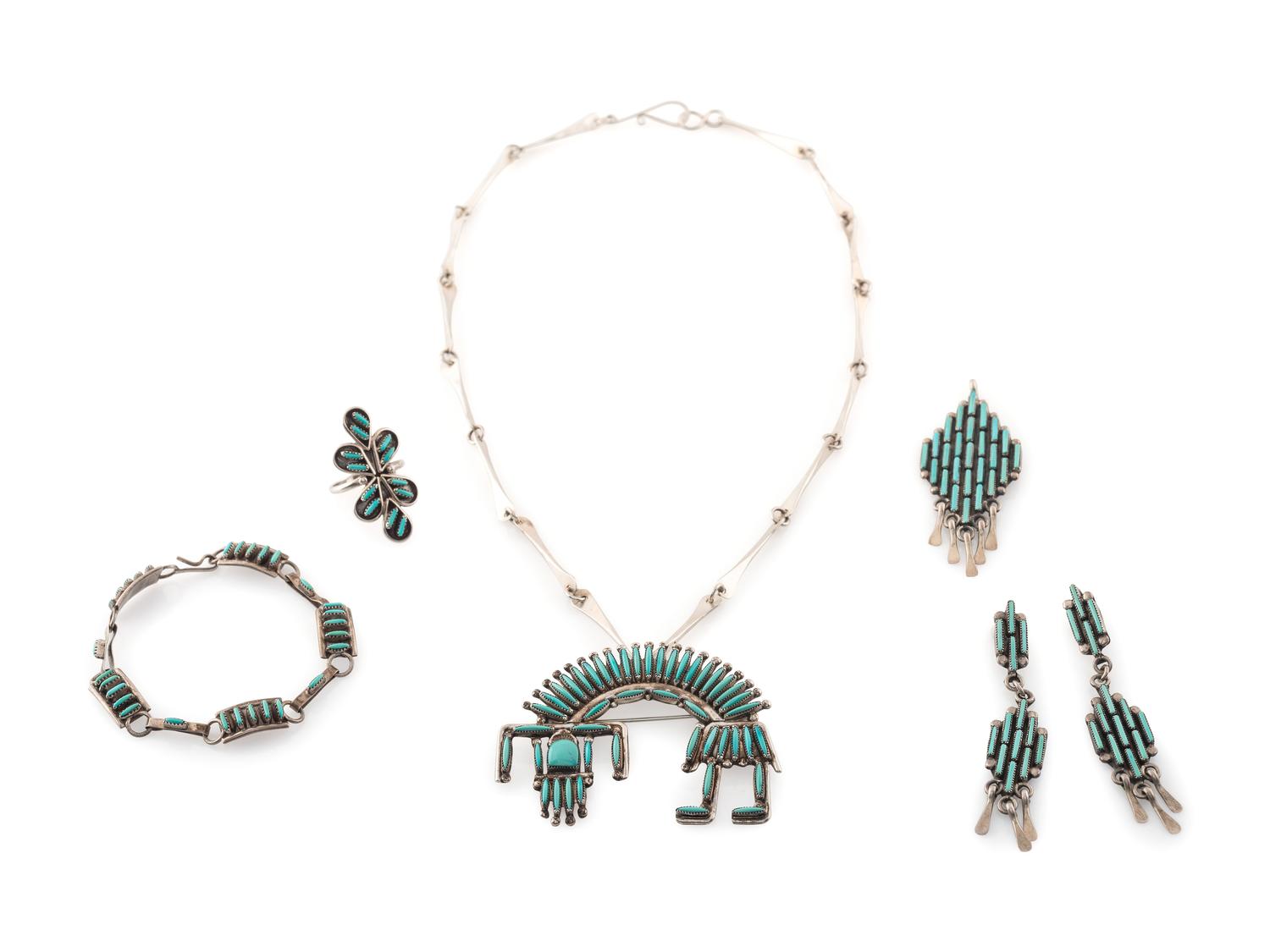 Zuni Needle Point Jewelry