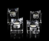 A Group of Seven Orrefors Glass Table Articles