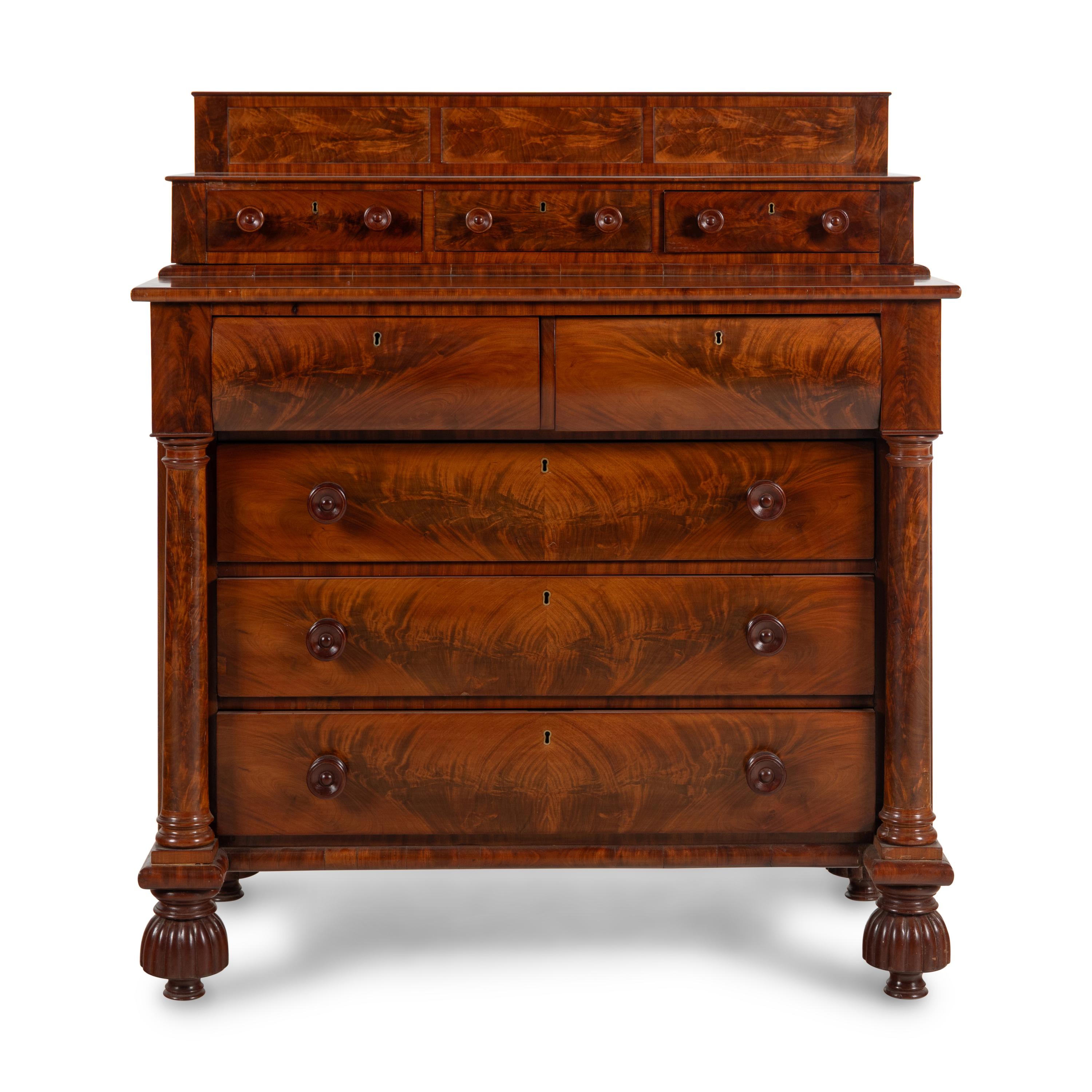 A Classical Mahogany Chest of Drawers