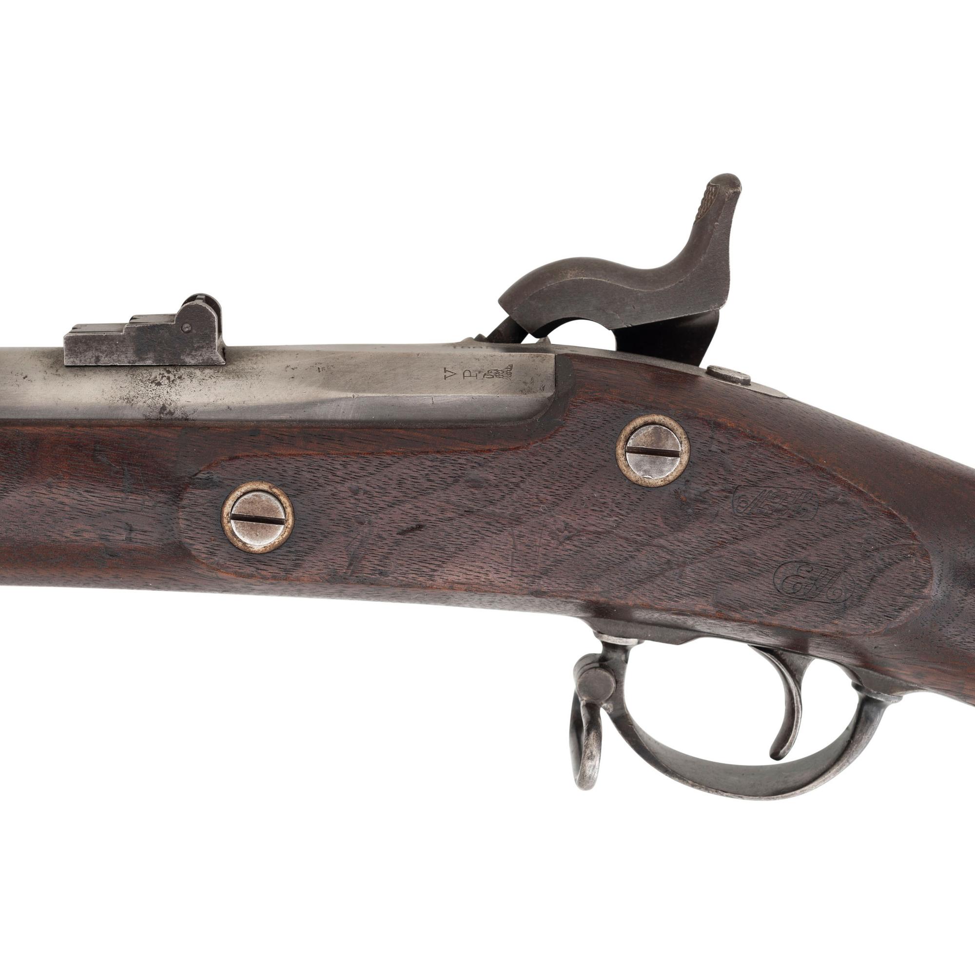 US Model 1863 Rifle Musket by Springfield Arsenal with Whitney Marked Stock