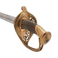 Two Presentation Swords to Lieutenant and Colonel (General) Gershom Mott, An Ames 1840 Officers Sword and an Ames 1850 Foot Officers Sword