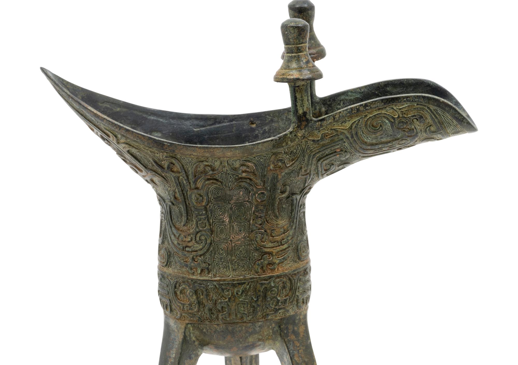Eight Chinese Bronze Vessels