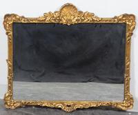 A Giltwood Mirror Height 27 1/4 x width 31 1/2 inches.