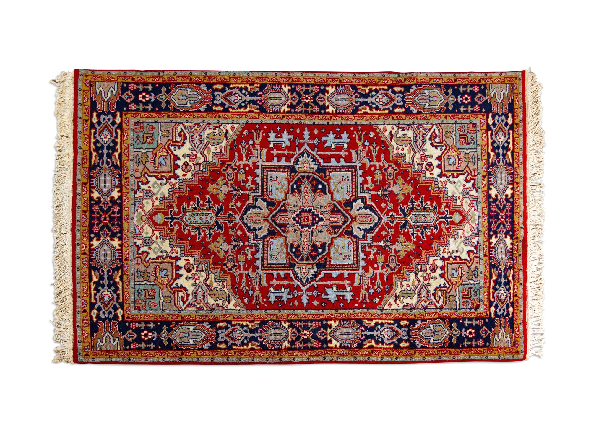 A Heriz Rug