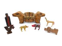 A Collection of Mexican and Guatemalan Folk Art Carvings